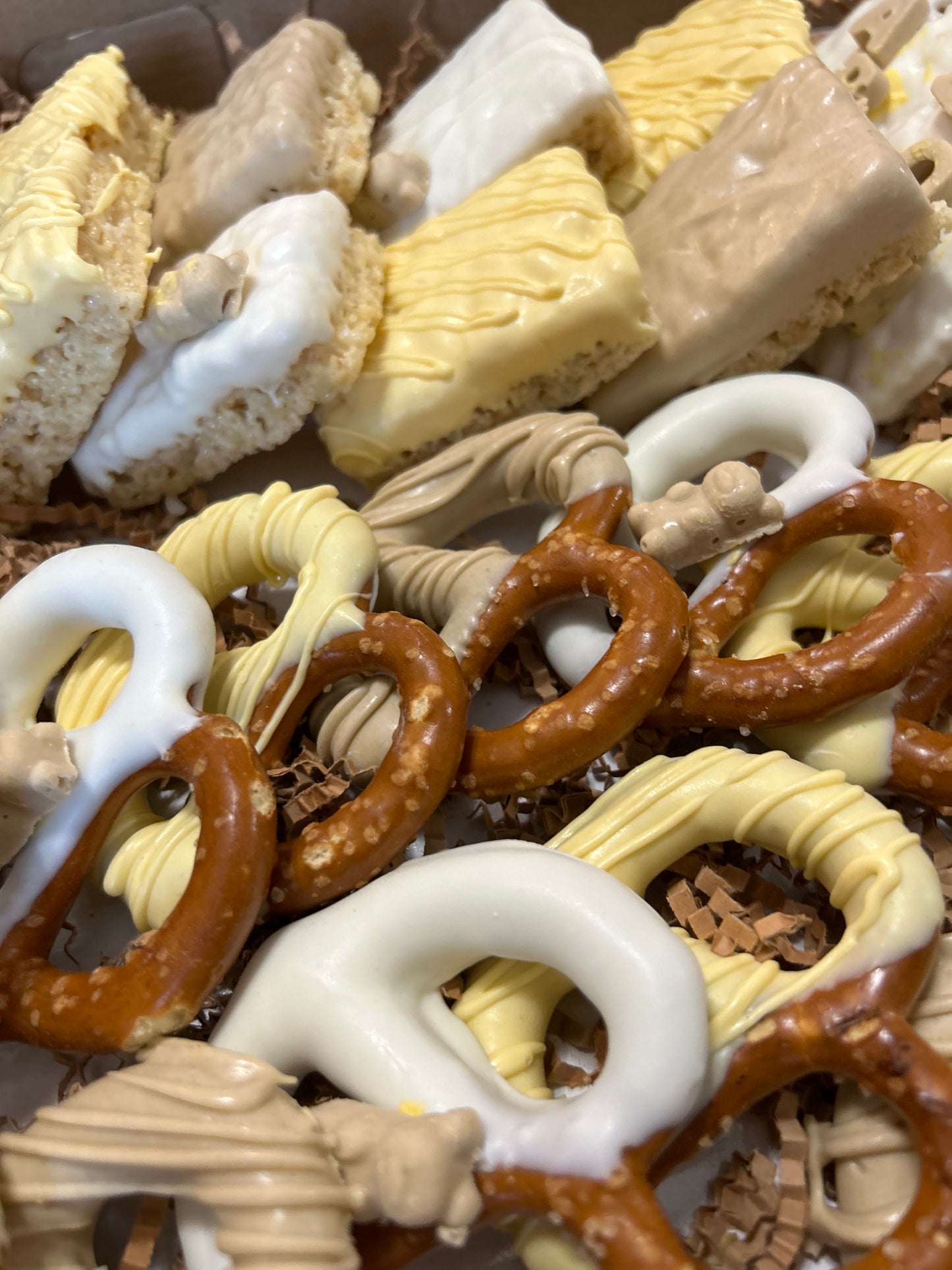 Chocolate covered pretzels