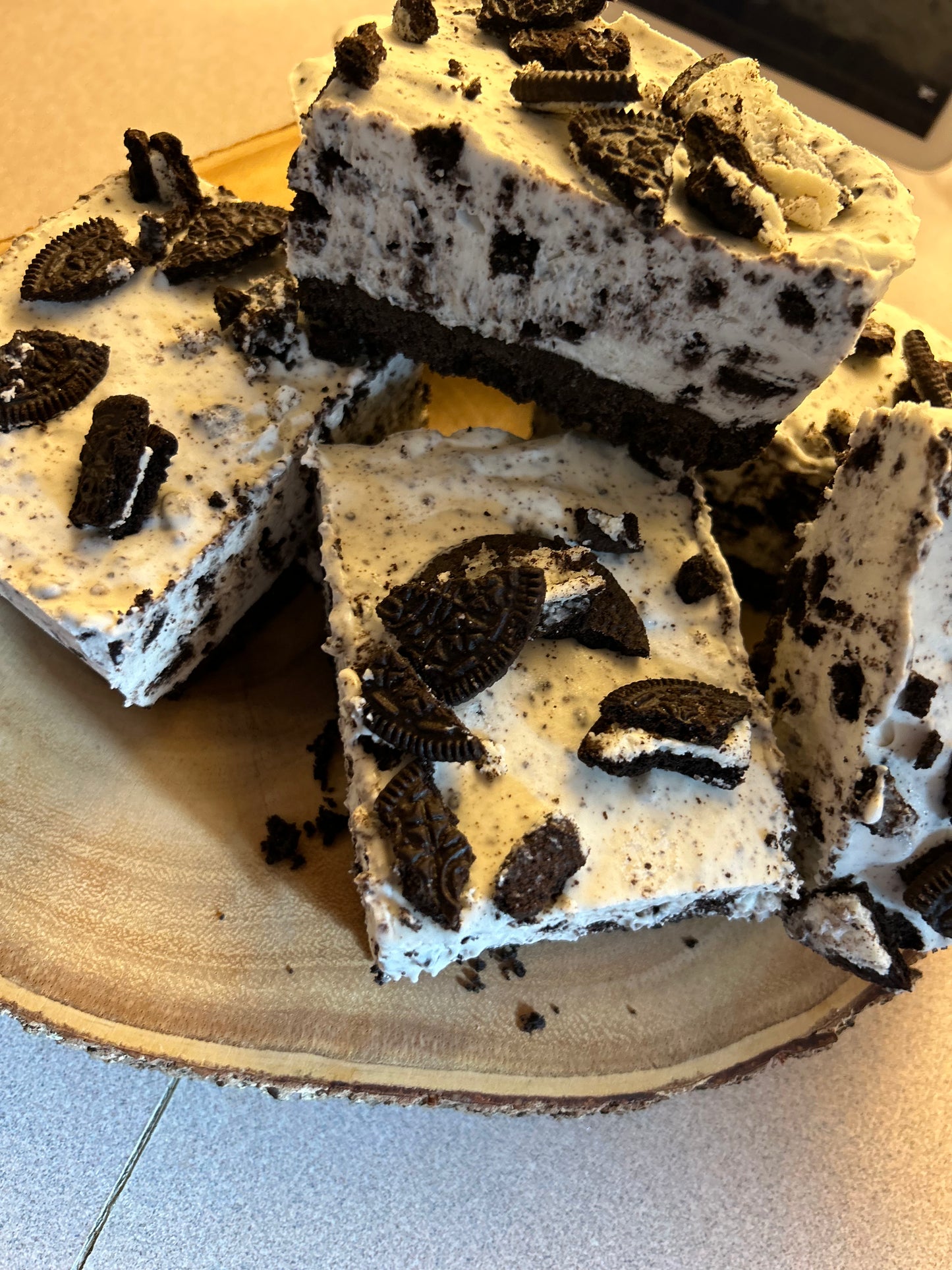 Cheesecake bars